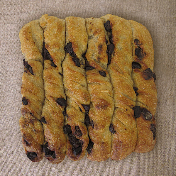 Chocolate Sourdough Twists